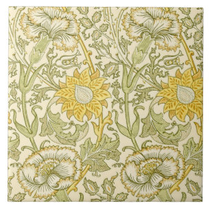 Carnation, William Morris Kakelplatta