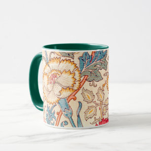 Carnation, William Morris Mugg