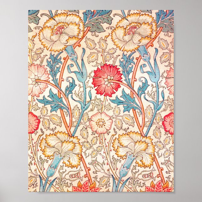 Carnation, William Morris Poster (Framsidan)