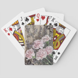 Carnations och Lavender Casinokort