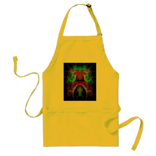 Carnaval Abstrakt Art Apron Förkläde (Framsidan)