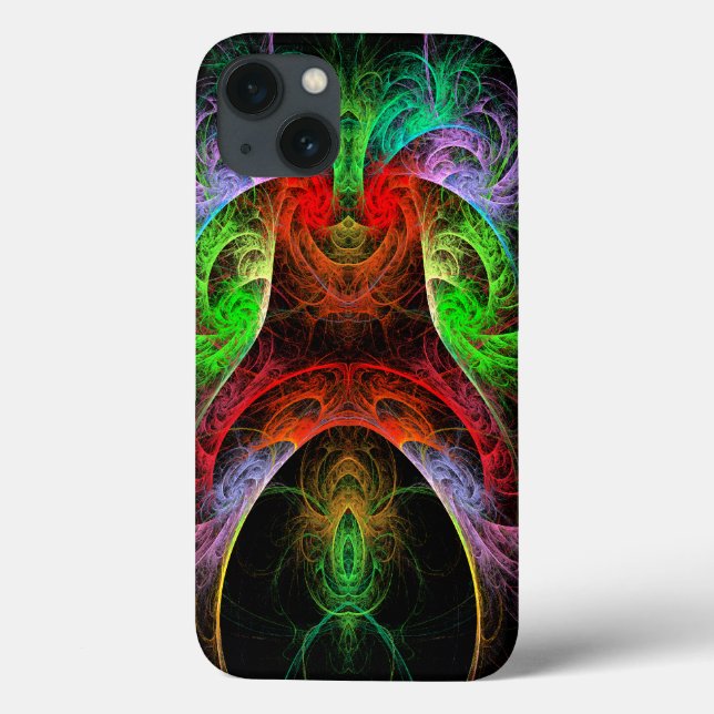 Carnaval Abstrakt Art iPhone 6 Fodral (Baksida)