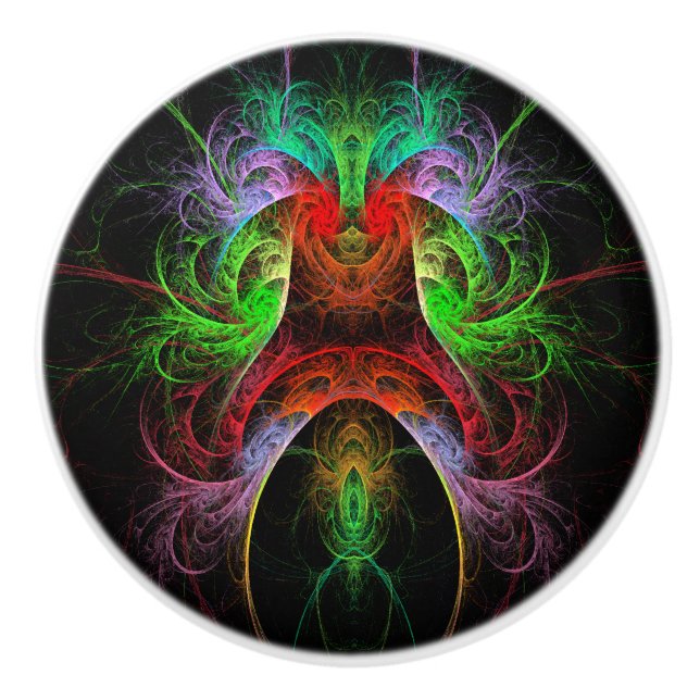 Carnaval Abstrakt Art Knopp (Framsidan)