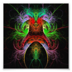Carnaval Abstrakt Art Photo Print Fototryck