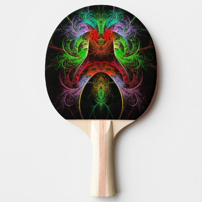 Carnaval Abstrakt Art Pingisracket (Framsidan)