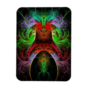 Carnaval Abstrakt Art Premium Magnet
