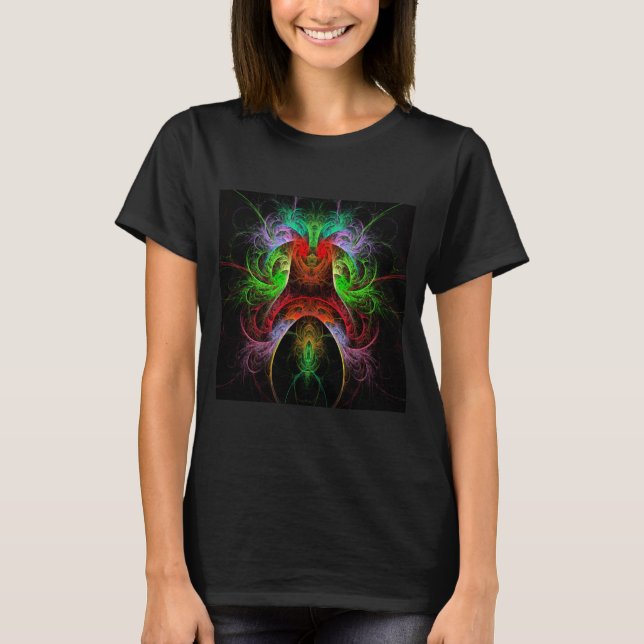 Carnaval Abstrakt Art T-shirt (Framsida)