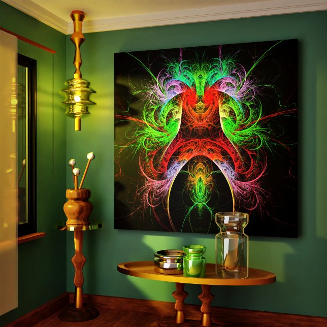 Carnaval Abstrakt Art Wrapped Canvas Skriv ut (Carnaval Abstract Art Wrapped Canvas Print)