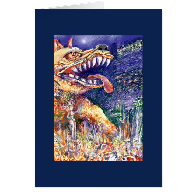 Carnaval Brasil Hälsningskort (Framsidan)