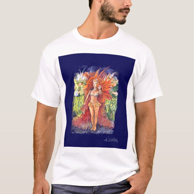 Carnaval Brasil T-shirt (Framsida)