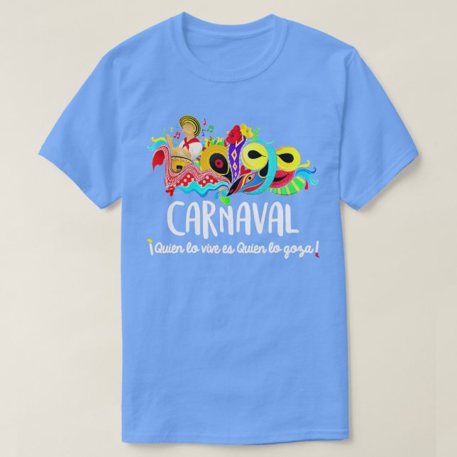 Carnaval De Barranquilla Marimonda T Shirt (Design framsida)