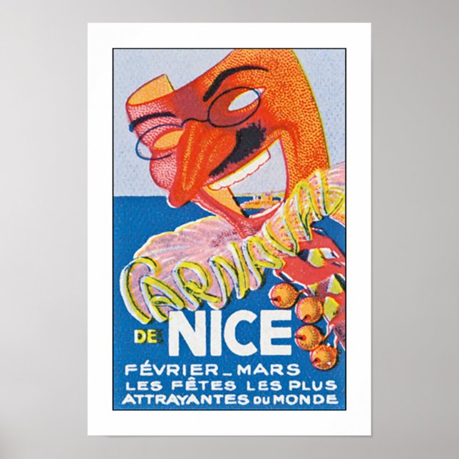 Carnaval de Nice Poster (Framsidan)