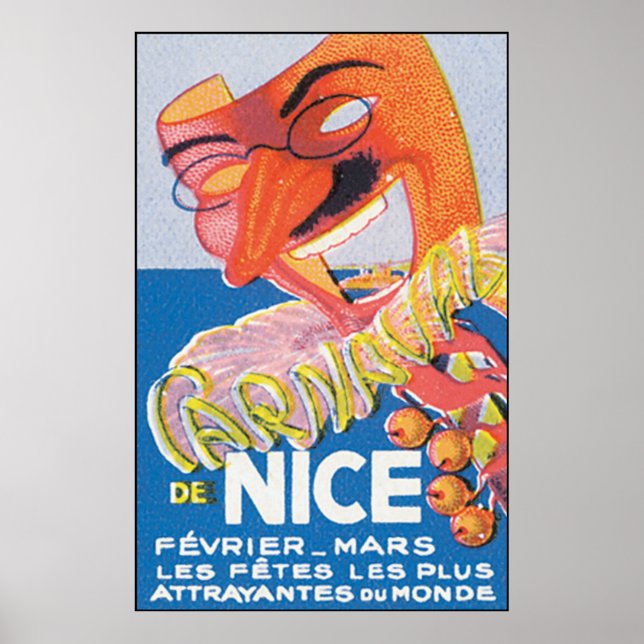 Carnaval De Nice Poster (Framsidan)