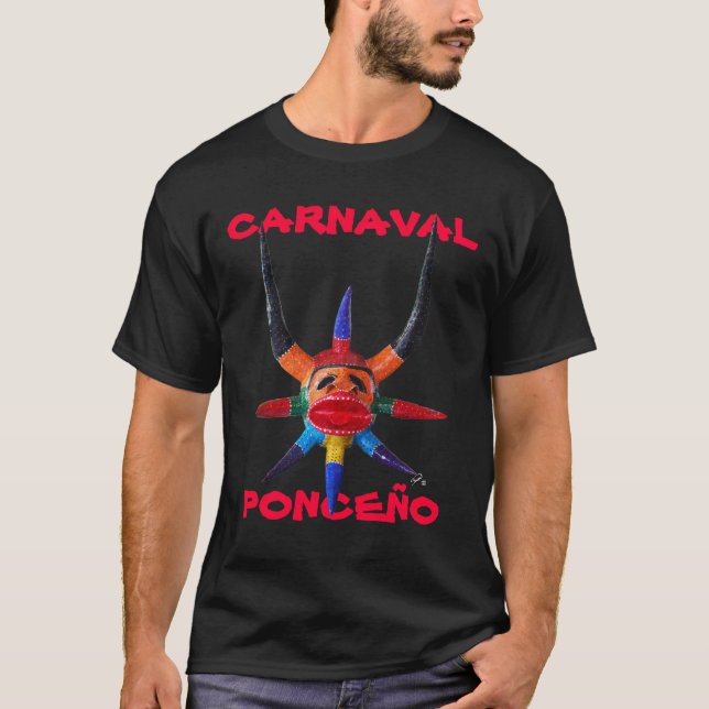 Carnaval Ponceño T-shirt (Framsida)