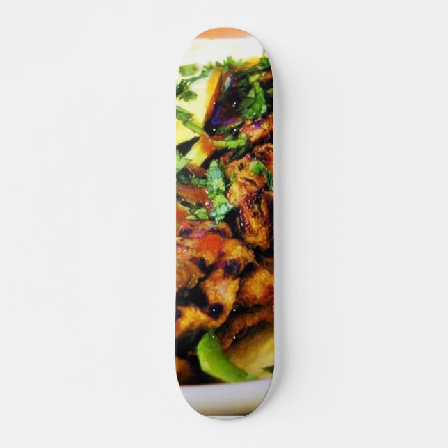 Carne Asada Tacos Old School Skateboard Bräda 18 Cm (Framsida)