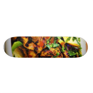 Carne Asada Tacos Old School Skateboard Bräda 18 Cm