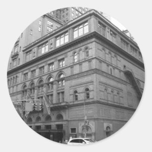 Carnegie Hall Runt Klistermärke