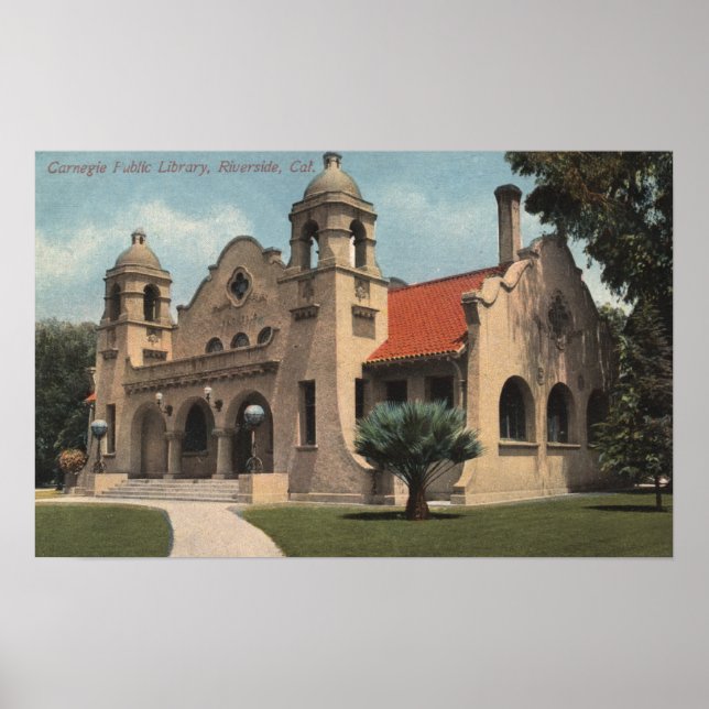 Carnegie Public Bibliotek Poster (Framsidan)