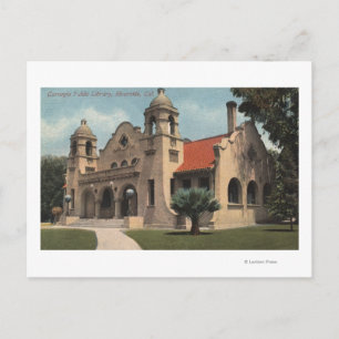 Carnegie Public Bibliotek Vykort