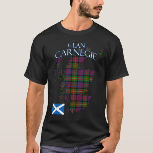 Carnegie Scottish Klan Tartan Scotland T Shirt