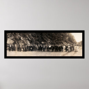 Carnegie Steel Company Photo 1908 Poster