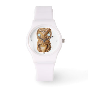 Carnerad Maori Tiki Ansikte Thunder_Cove Armbandsur