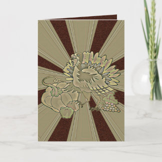 Carnerd Thanksgiving Turkiet - Helgkort