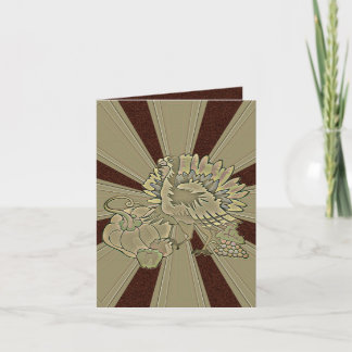 Carnerd Thanksgiving Turkiet - Helgkort