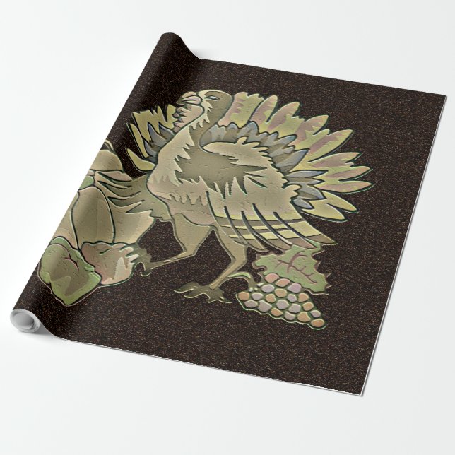 Carnerd Thanksgiving Turkiet - Presentpapper (Utrullad)