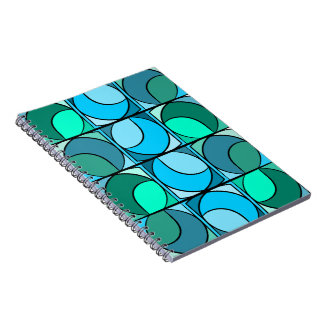 Carnet 70' bleu anteckningsbok