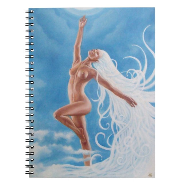 Carnet "Fille de l'Air" Anteckningsbok (Framsidan)