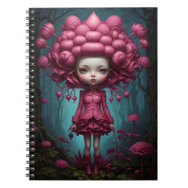 Carnet Fille Inspiration Mark Riden & Tim Burton Anteckningsbok