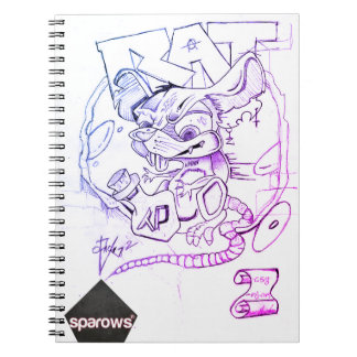 Carnet-foto à spirale anteckningsbok