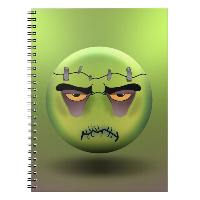 Carnet Frankenmoji Anteckningsbok (Framsidan)