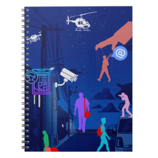 Carnet photo à spirale anteckningsbok