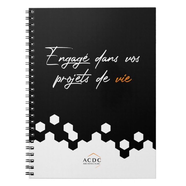 Carnet photo à spirale anteckningsbok (Framsidan)