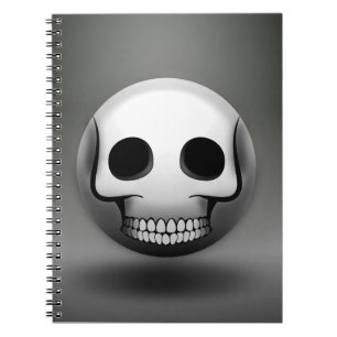 Carnet skallmoji anteckningsbok