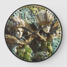 Carnevale di Venezia Italien Europe Art Wall Clock
