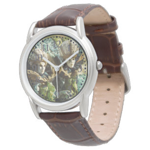 Carnevale di Venezia Italien Europe Leather Watch Armbandsur