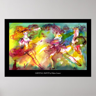 CARNIVAL BALLET / Venetian Masquerada,Dance,Music Poster
