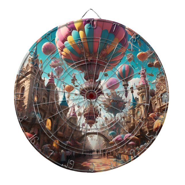 Carnival Balloon Festival Darttavla (Framsidan)