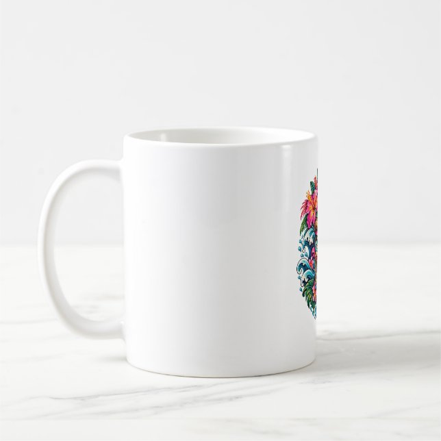 Carnival Bloom Tiki Kaffemugge Kaffemugg (Vänster)