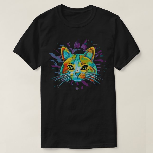Carnival Cat T-Shirt (Design framsida)