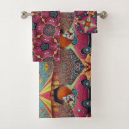 Carnival Chaos Bath Towel Set