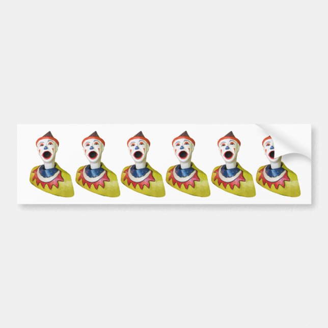 Carnival Clown Bildekal (Framsidan)