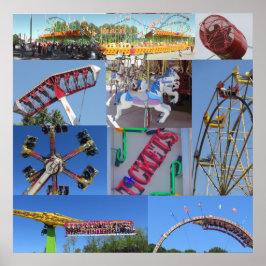 Carnival Collage Poster