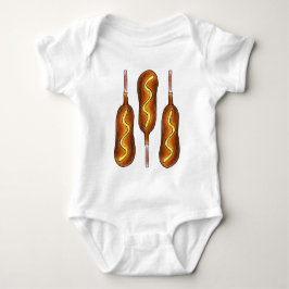 Carnival Corndog Maj Hund Mustard State Fair Food T-shirt