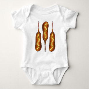 Carnival Corndog Maj Hund Mustard State Fair Food Tee