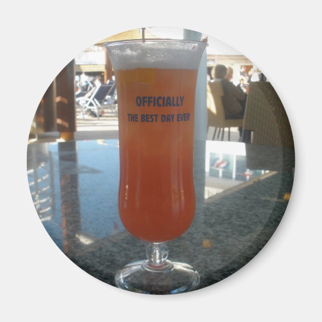 Carnival Cruise, bästa dagen någonsin! Magnet (Framsidan)