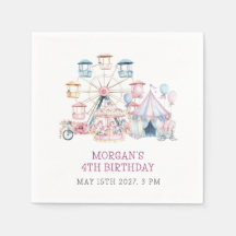 Carnival Cute Birthday Budget Party